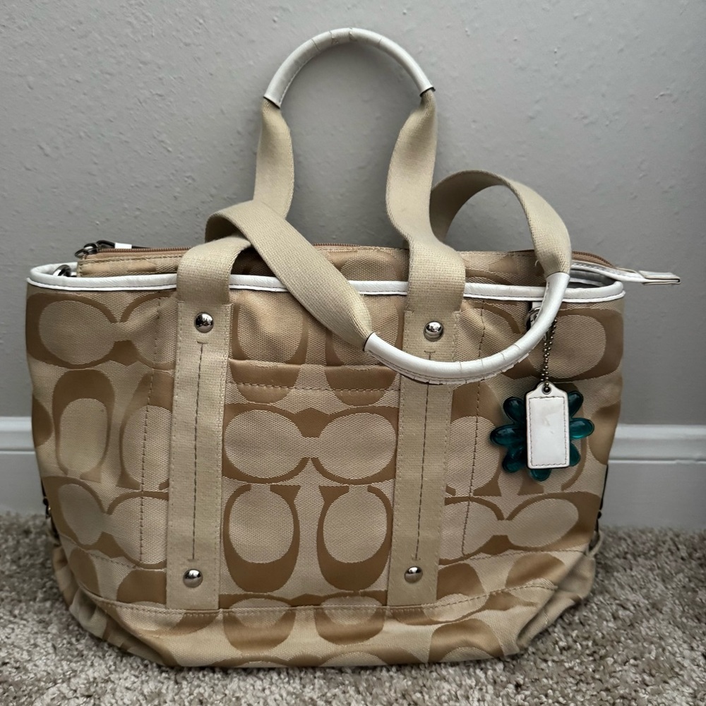 Coach Logo Tote Bag